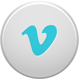 Vimeo Hover Icon 256x256 png